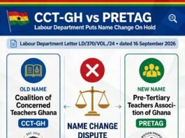 Labour Department letter dated 16 September 2026 stating that PRETAG remained foreign to its records pending legal advice on the proposed